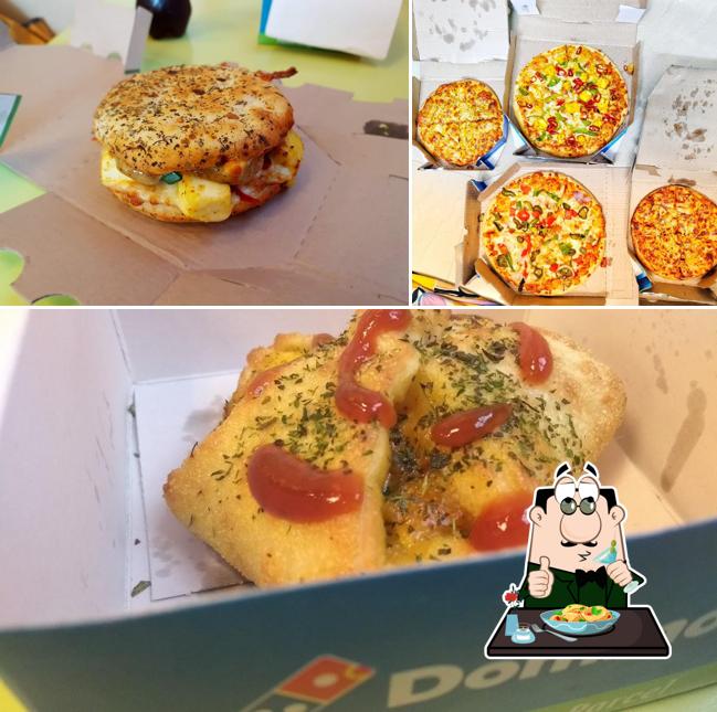 Food at Domino's Pizza Bundelkhand University, Jhansi