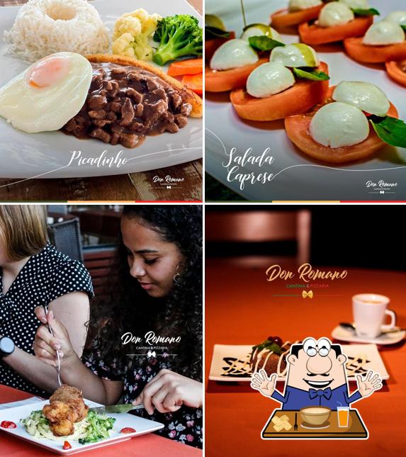Platos en Don Romano Cantina e Pizzaria