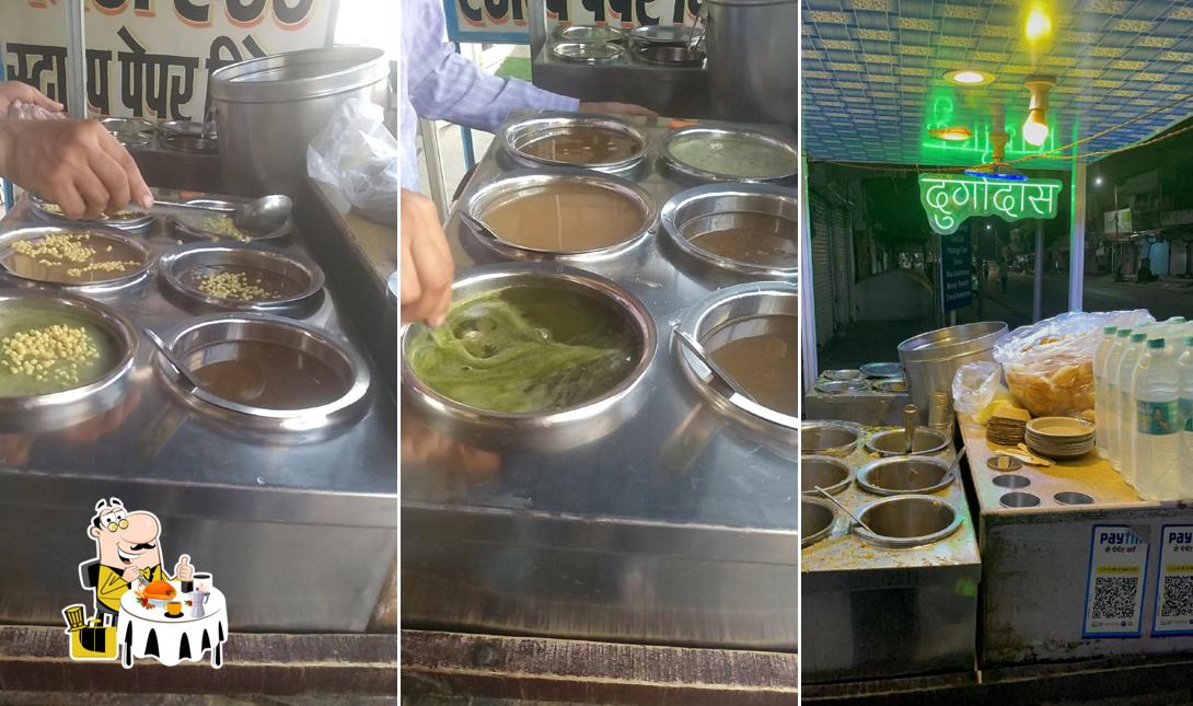 Meals at Durgadas Chaat Bhandar