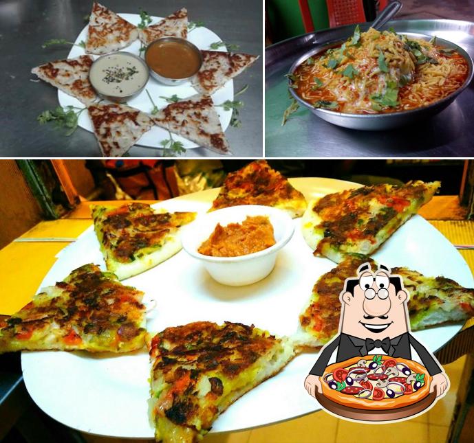Try out different variants of pizza