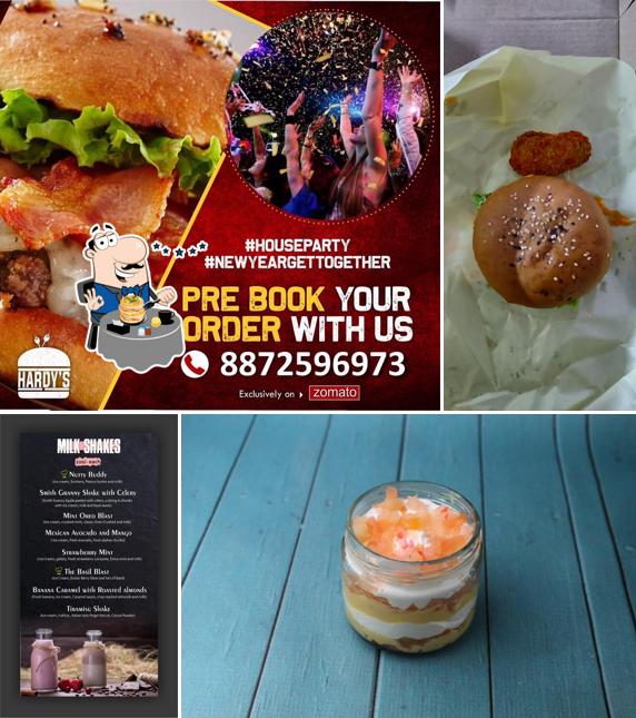 Meals at Hardyz Burger Mohali