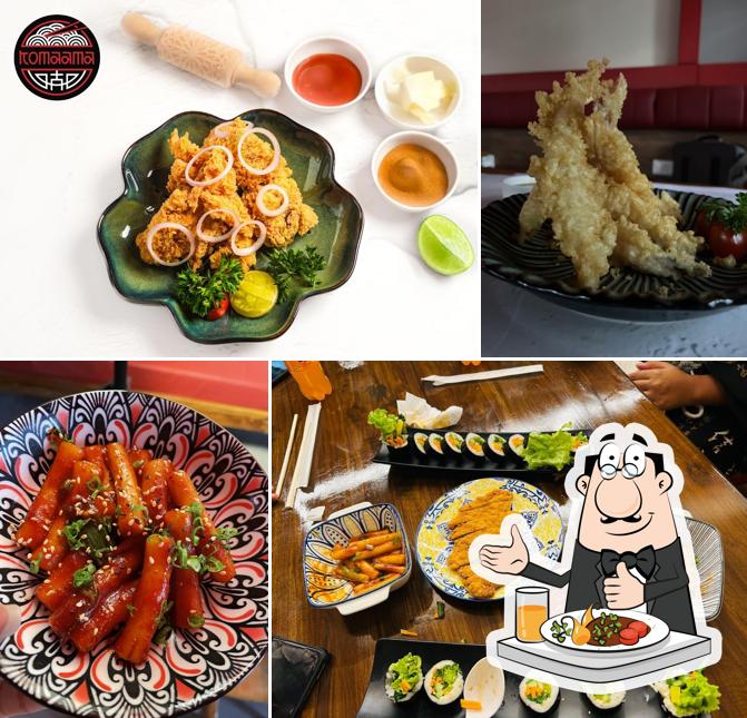 Meals at KoMaama Korean Restaurant