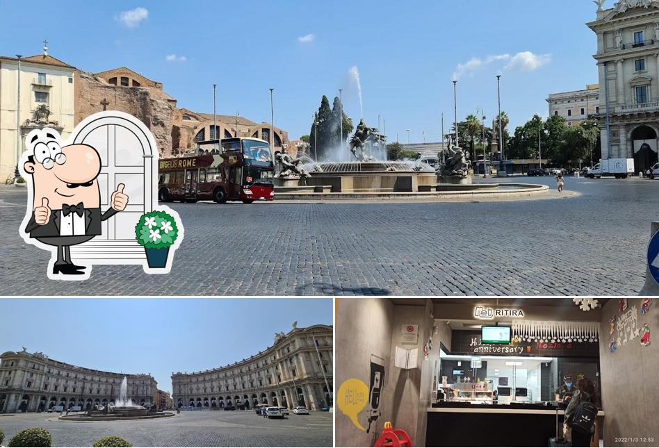 La foto di esterno e interni da McDonald’s Roma Via Nazionale