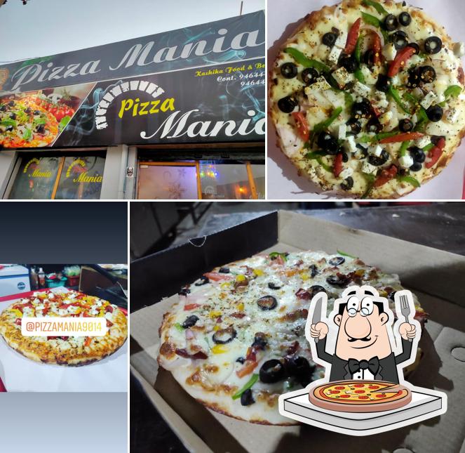 Get pizza at Pizza Mania