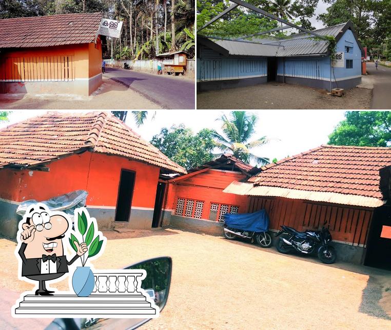 The exterior of Kuttompuram Toddy Shop