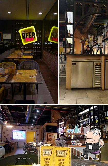 The interior of The Beer Café