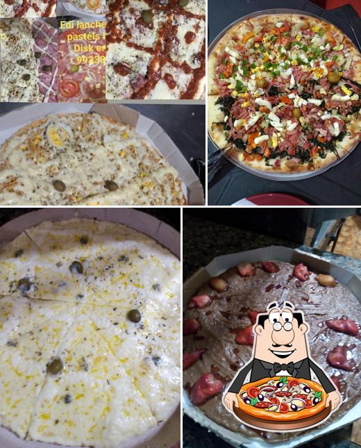 Ed'ss lanches fritas pastéis pizza Marmitex prato feito