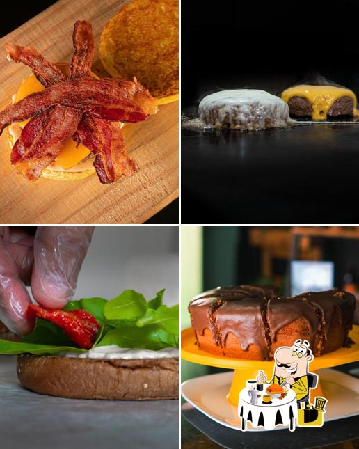 Platos en Greema Burger