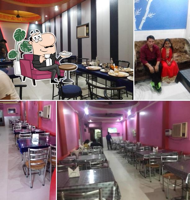 The interior of Gyan restaurant