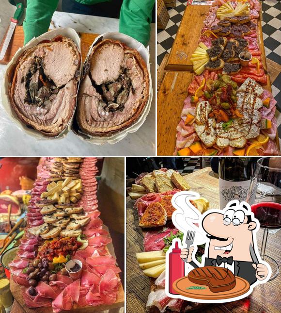 Scegli i un pasto a base di carne a La Prosciutteria Torino