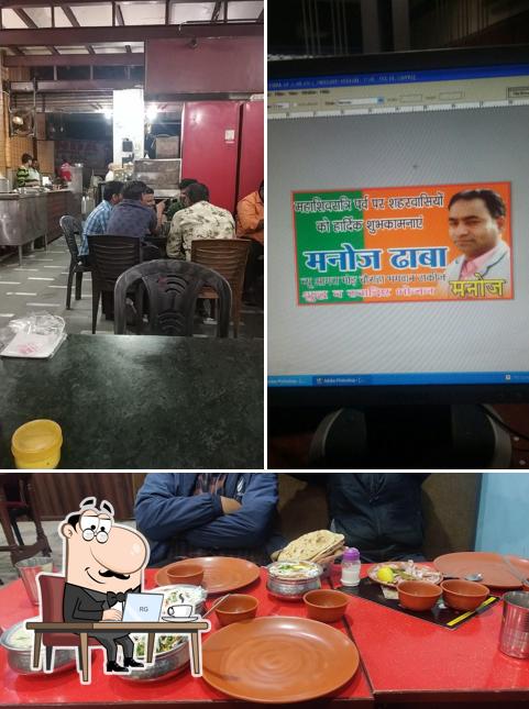 Check out how Manoj Dhaba looks inside