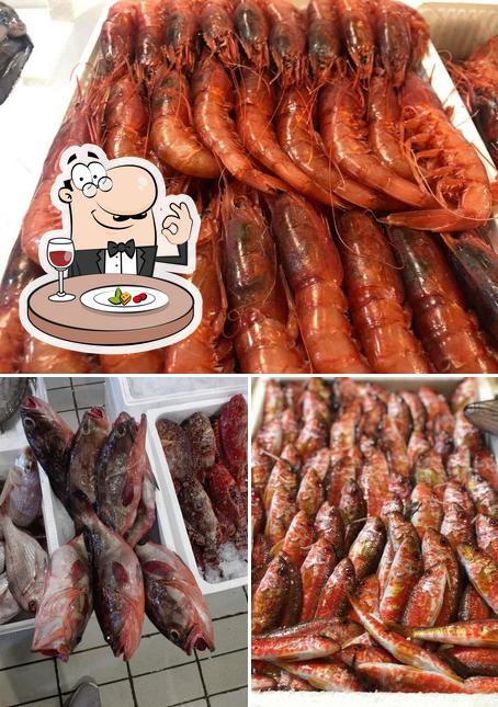 Cibo al Mercato Ittico Mugnano