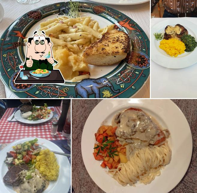 Maccheroni al formaggio al Mira's Steakhouse