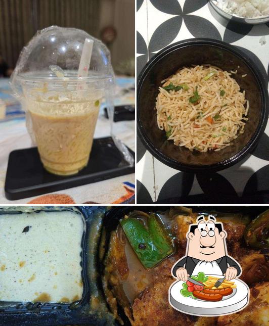 The restaurant's food and beverage