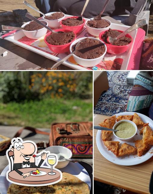 Food at SimSimTrekkersRetreat