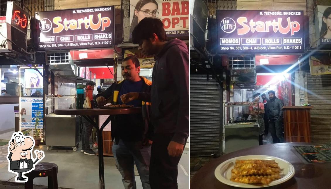 The interior of StartUp Food and Beverages Delhi