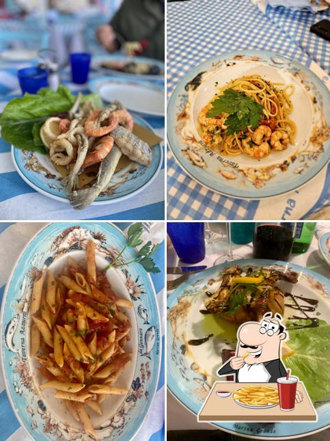 Patatine fritte al Taverna Azzurra