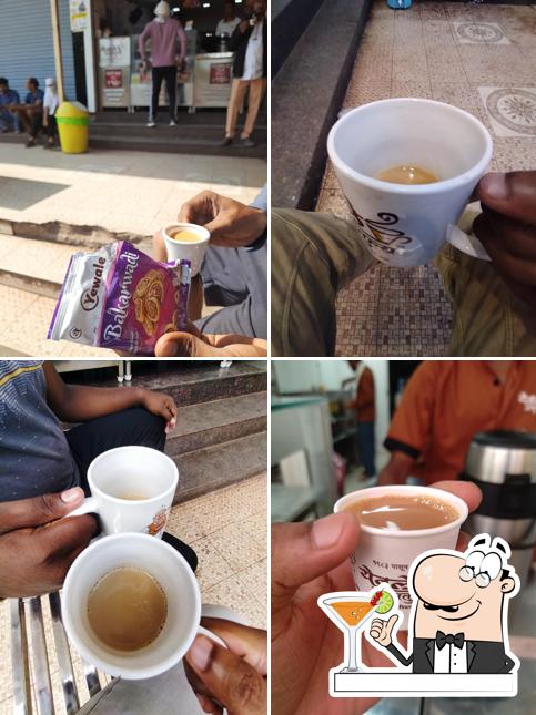 Pick a drink from the menu