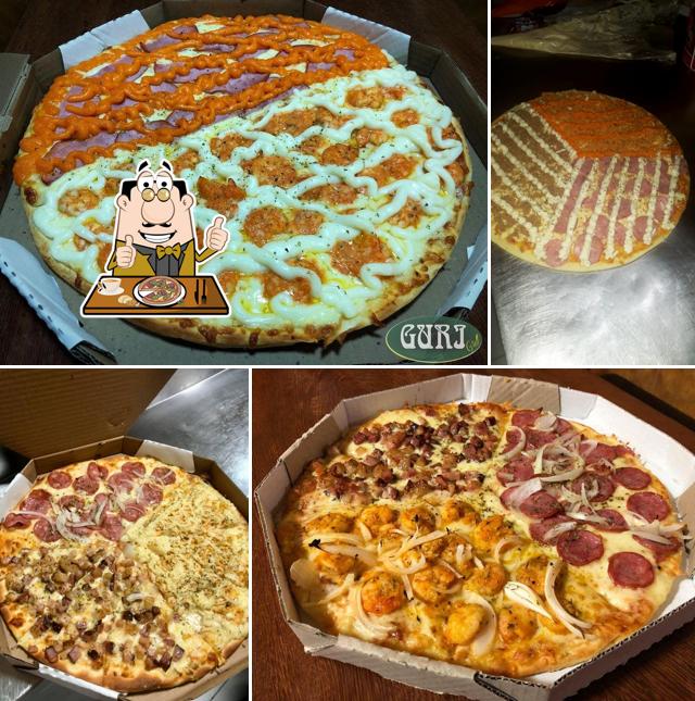 No churrascaria e Pizzaria guri grill, você pode provar pizza