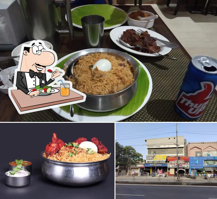 This is the image displaying food and exterior at Anifa biriyani