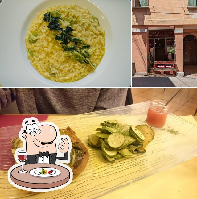 Tra le varie cose da La Svolta - Cucina di Ragione si possono trovare la cibo e esterno