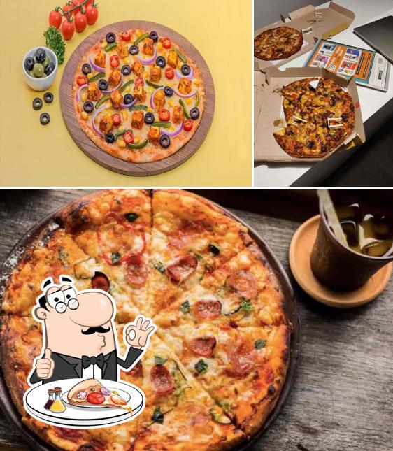 Order different kinds of pizza