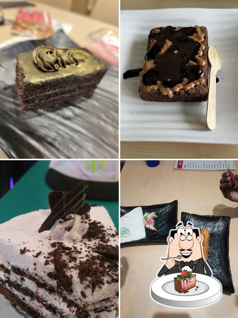 Chocolate cake at CK's Bakery Madambakkam