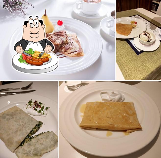 Meals at Cafe Creperie