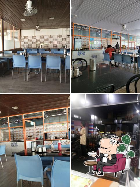 The interior of Guru Dhaba
