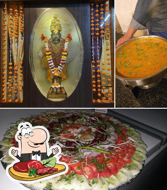 Beef carpaccio at Hotel Mauli Park Veg Restaurant Karad