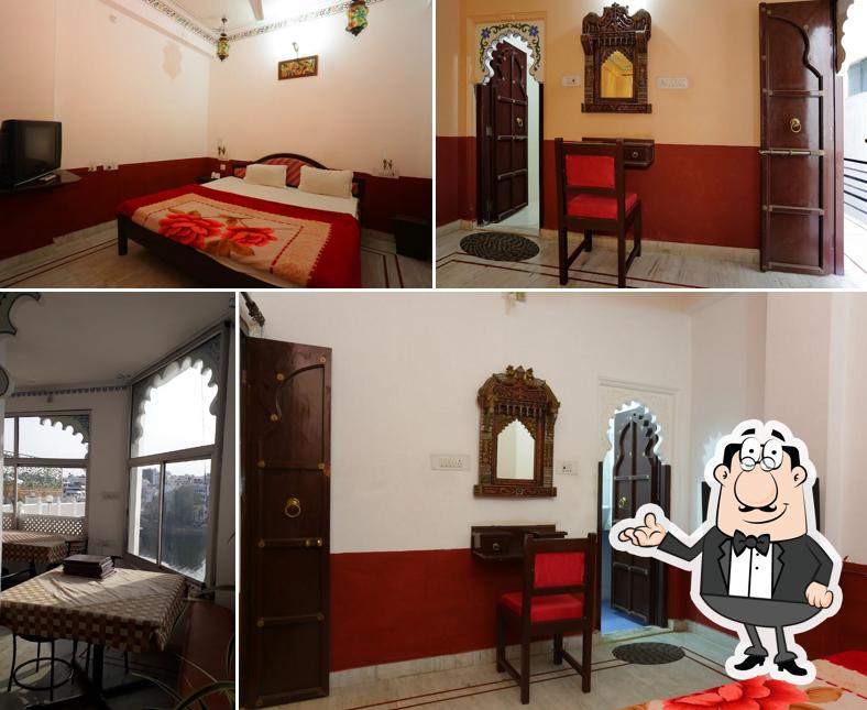 The interior of Hotel Thamla Haveli (Budget Hotel in Udaipur)