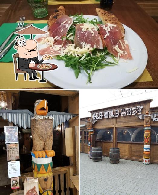 Guarda la foto che presenta la esterno e cibo di Old Wild West - Afragola C.C. Le Porte di Napoli