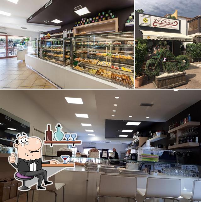 Gli interni di Pasticceria Caffetteria Sa Conca