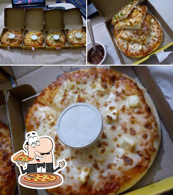 At Pizza King, you can enjoy pizza