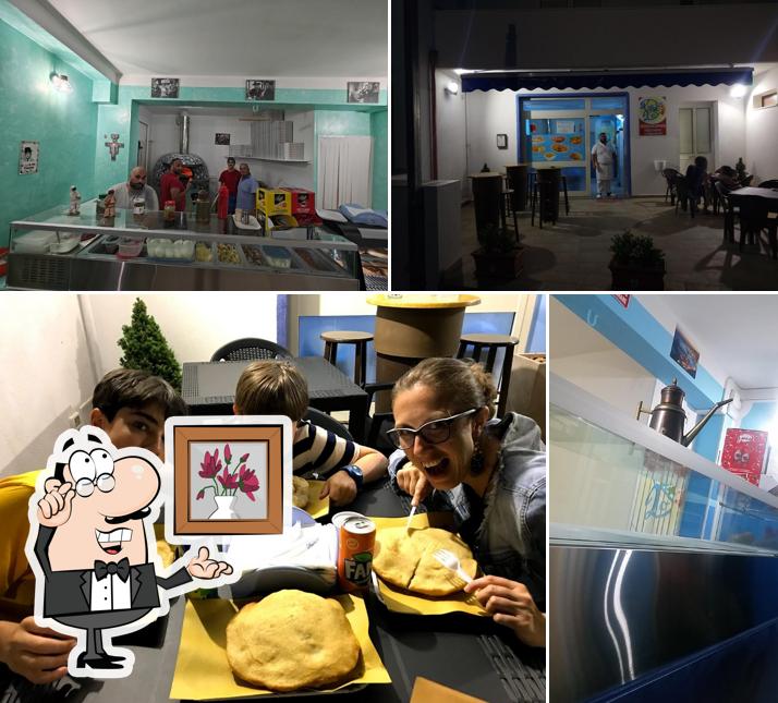 Gli interni di Pizzeria Da Leo