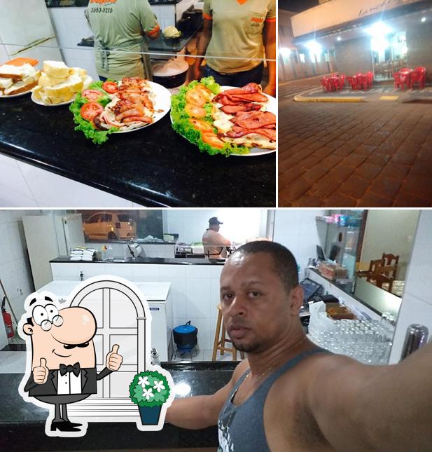 O exterior do Bujão Lanches