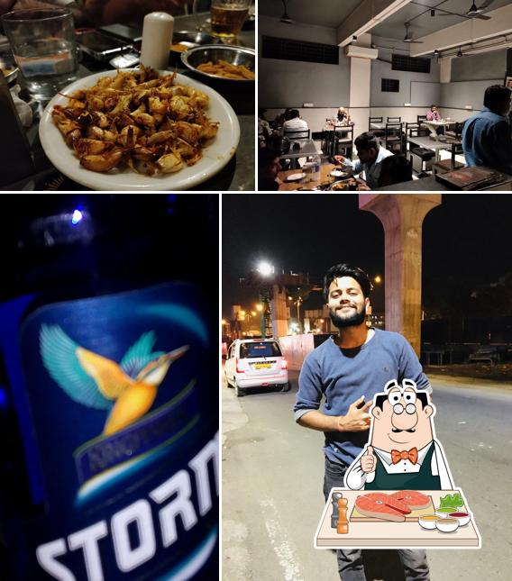 Hotel Shilpa (Gavran) provides a menu for seafood lovers