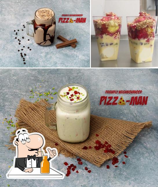 Enjoy a drink at Pizza-Man, VV Puram