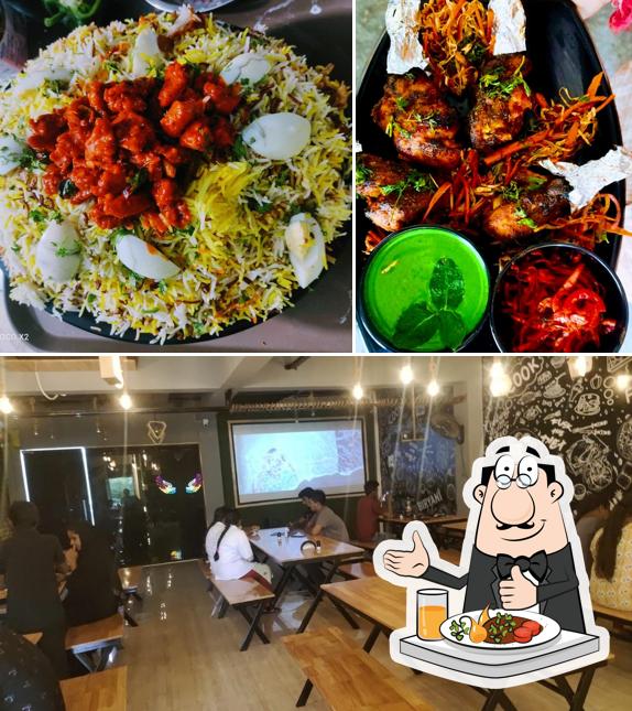 The restaurant's food and interior