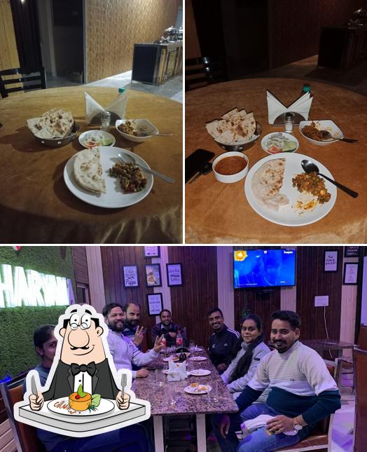 The picture of food and interior at Hotel Highway Chasers