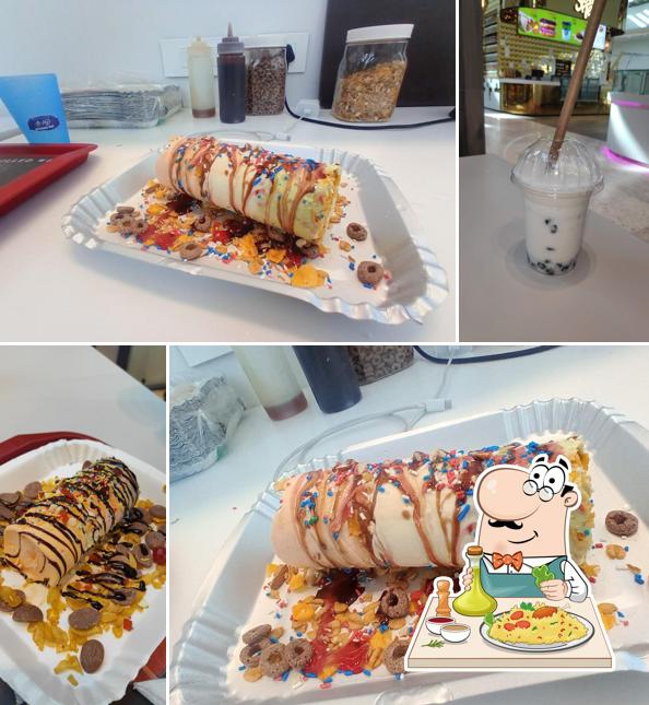 Food at Ice Cream Chef