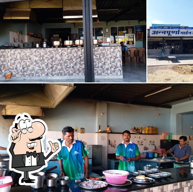The interior of BABU BHAIYA KA DHABA