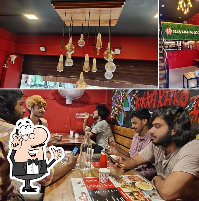 The interior of Kokkarako restaurant