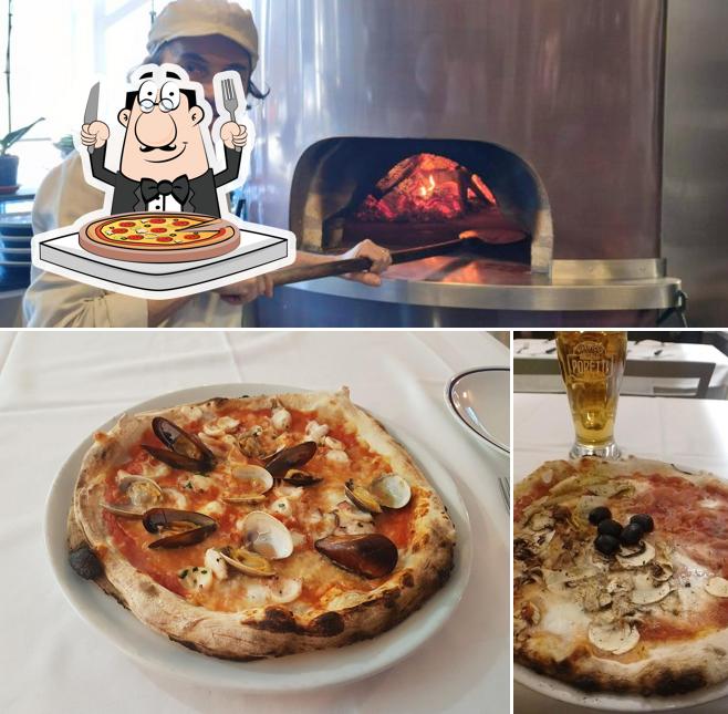 Scegli una pizza a La Capricciosa Pizzeria