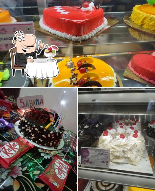 Mio Amore - The Cake Shop (Ghoshpara Road, Shyamnagar Station) offers a variety of sweet dishes