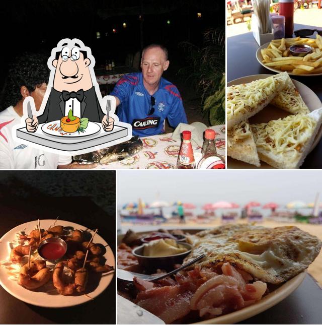 Food at Monico's Beach Shack