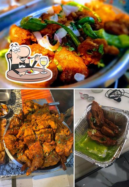 Food at Odian Chicken Corner and Family Restaurant