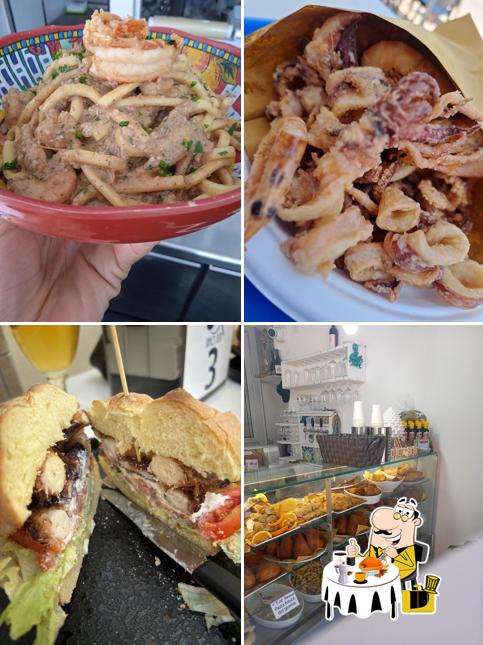 Panino con maiale stirato al Siamo Fritti Gastronomia