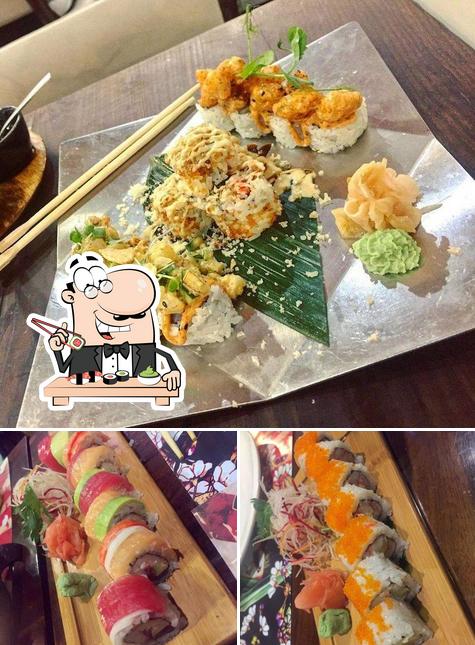 Order various sushi options