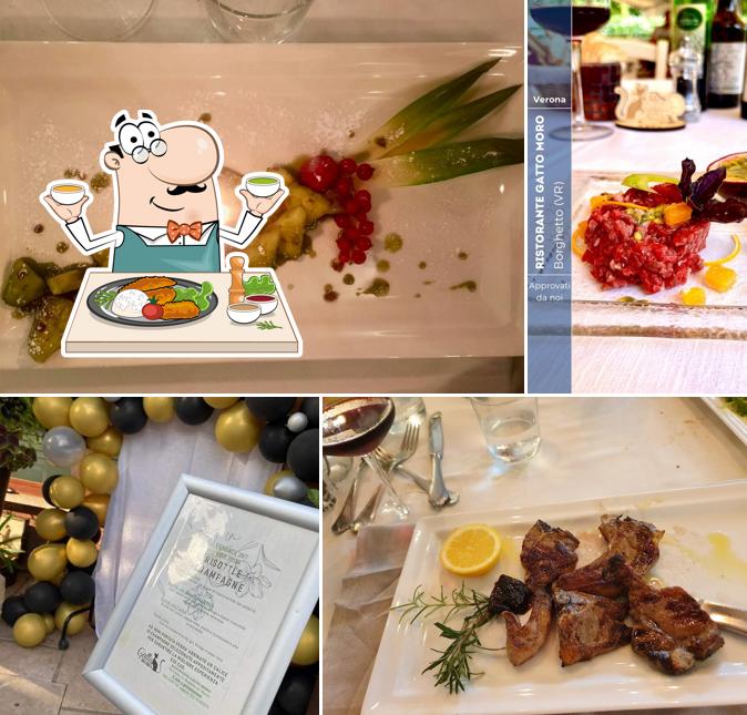 Platti al Ristorante Gatto Moro